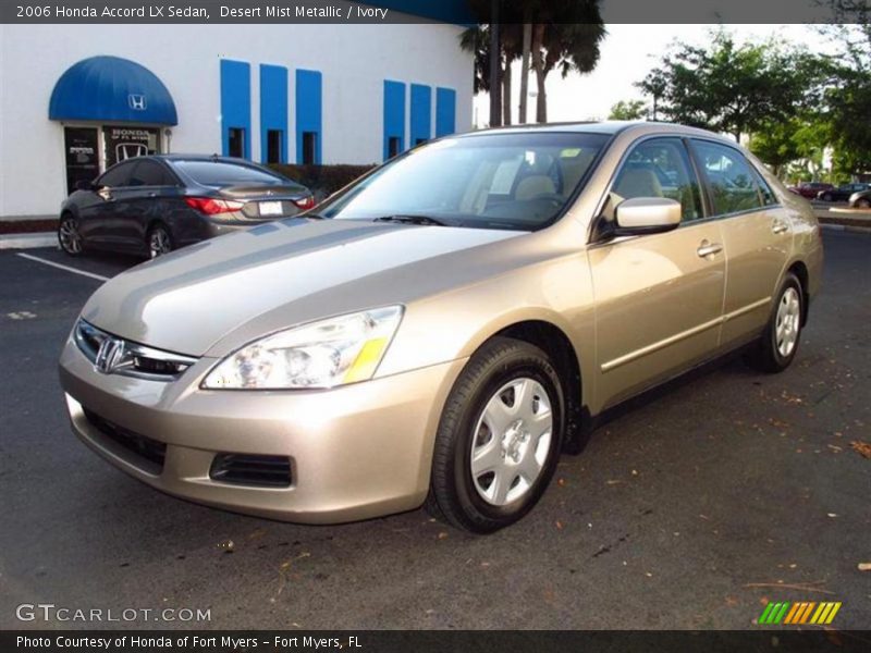 Desert Mist Metallic / Ivory 2006 Honda Accord LX Sedan