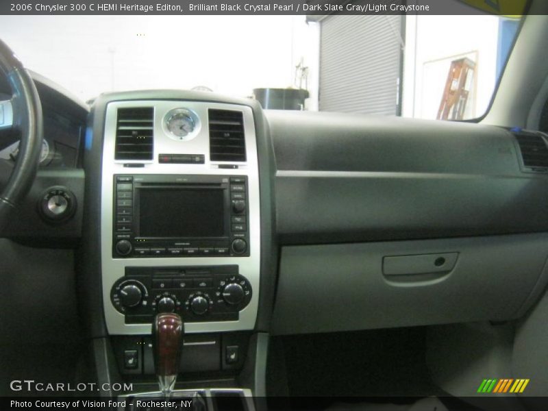 Brilliant Black Crystal Pearl / Dark Slate Gray/Light Graystone 2006 Chrysler 300 C HEMI Heritage Editon