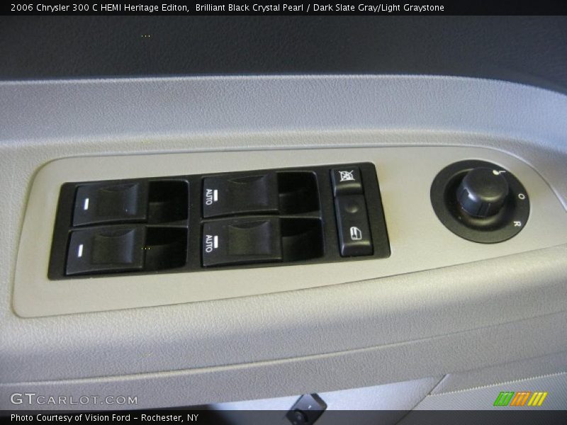Brilliant Black Crystal Pearl / Dark Slate Gray/Light Graystone 2006 Chrysler 300 C HEMI Heritage Editon