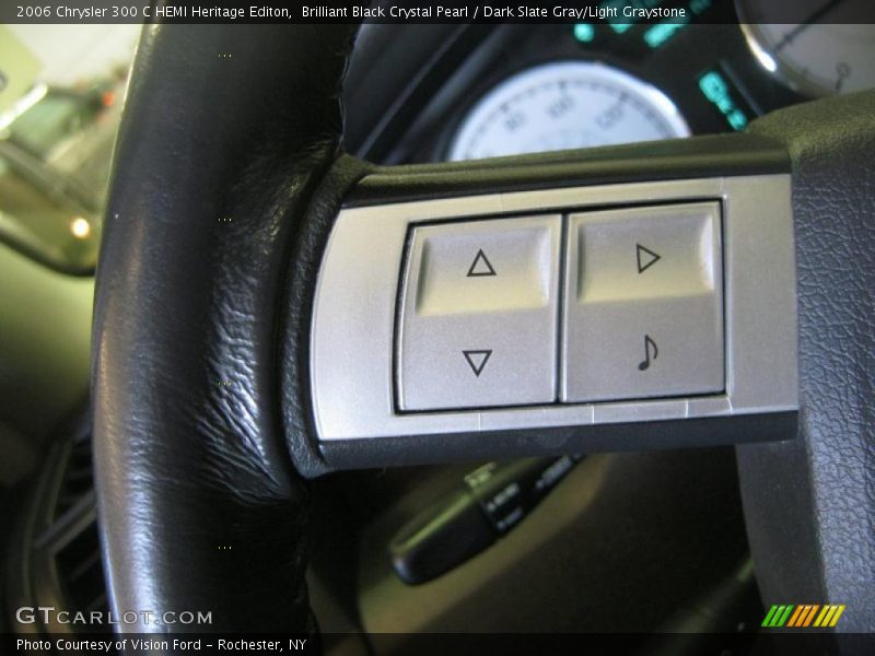 Brilliant Black Crystal Pearl / Dark Slate Gray/Light Graystone 2006 Chrysler 300 C HEMI Heritage Editon