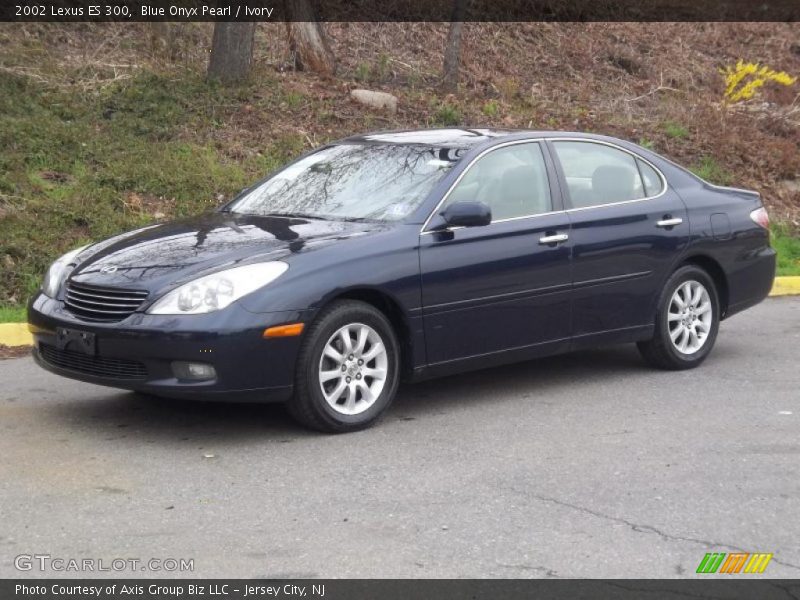 Blue Onyx Pearl / Ivory 2002 Lexus ES 300