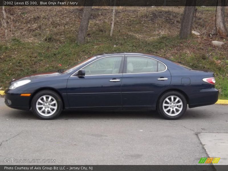 Blue Onyx Pearl / Ivory 2002 Lexus ES 300