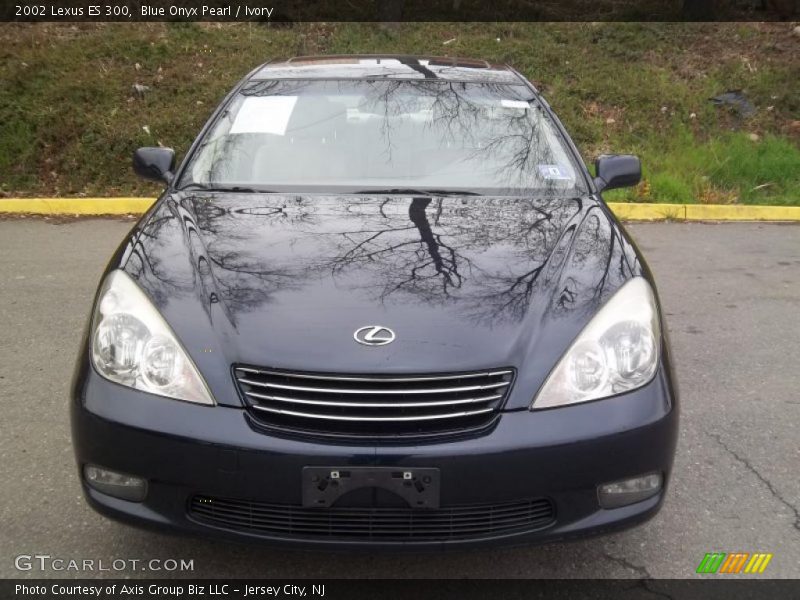 Blue Onyx Pearl / Ivory 2002 Lexus ES 300