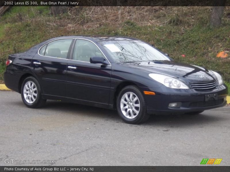Blue Onyx Pearl / Ivory 2002 Lexus ES 300