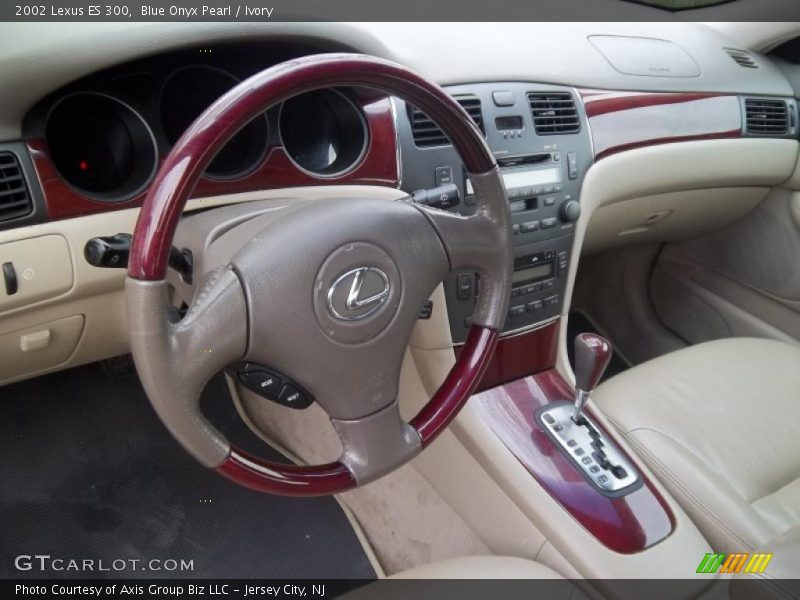Blue Onyx Pearl / Ivory 2002 Lexus ES 300