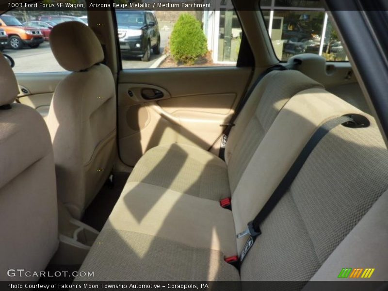 Arizona Beige Metallic / Medium Parchment 2003 Ford Focus SE Wagon