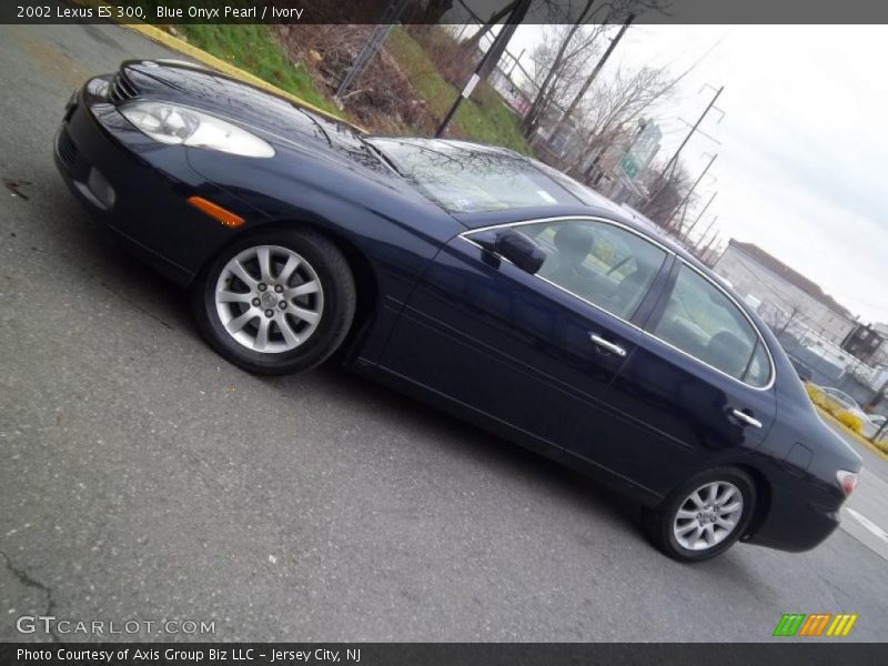 Blue Onyx Pearl / Ivory 2002 Lexus ES 300