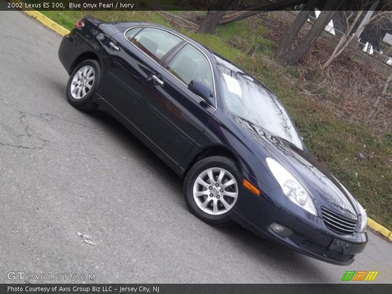 Blue Onyx Pearl / Ivory 2002 Lexus ES 300
