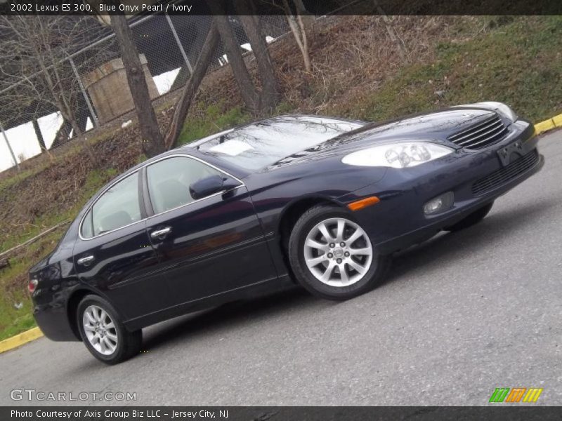 Blue Onyx Pearl / Ivory 2002 Lexus ES 300