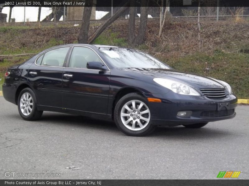 Blue Onyx Pearl / Ivory 2002 Lexus ES 300