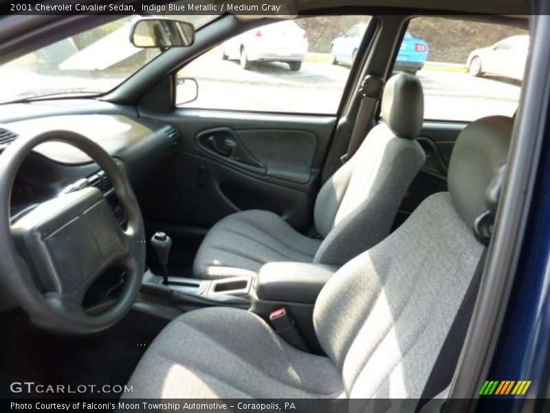  2001 Cavalier Sedan Medium Gray Interior