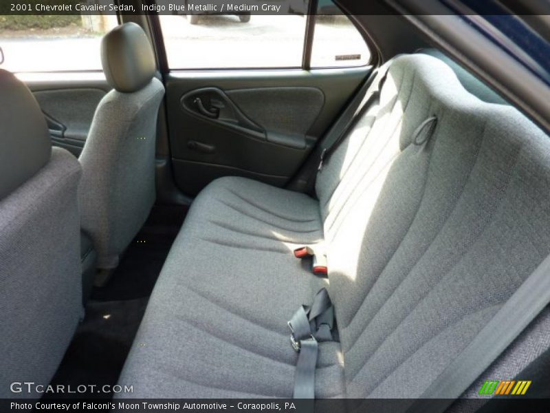 2001 Cavalier Sedan Medium Gray Interior