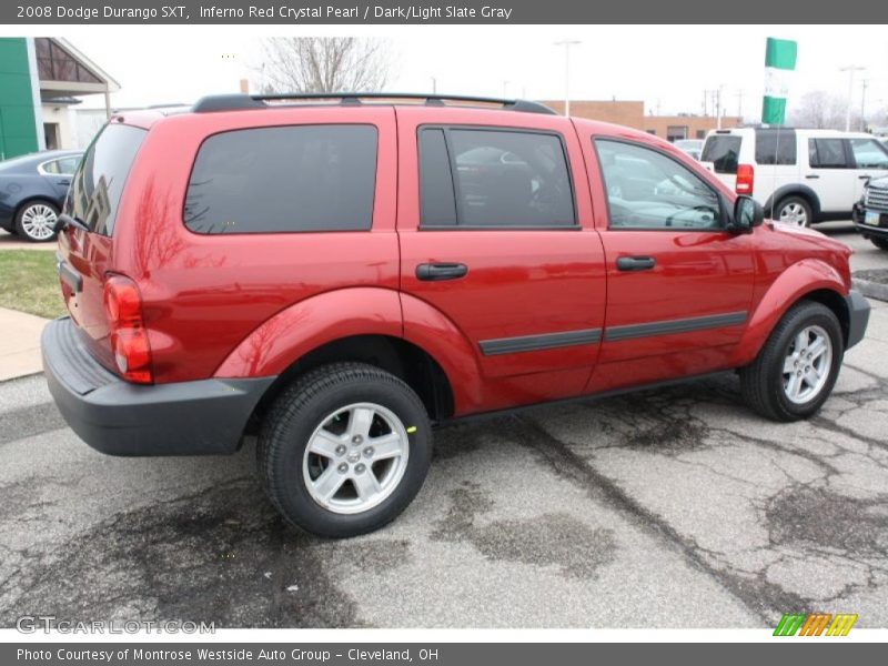  2008 Durango SXT Inferno Red Crystal Pearl
