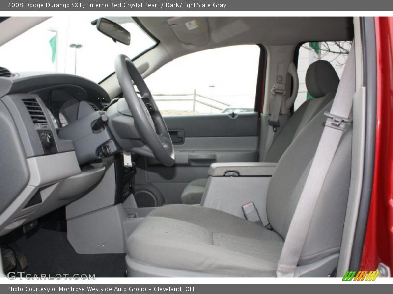  2008 Durango SXT Dark/Light Slate Gray Interior