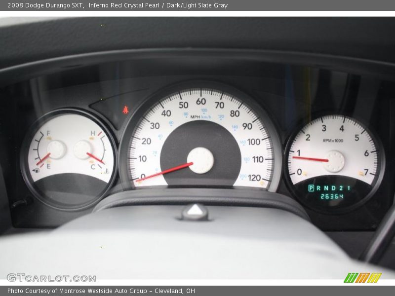  2008 Durango SXT SXT Gauges