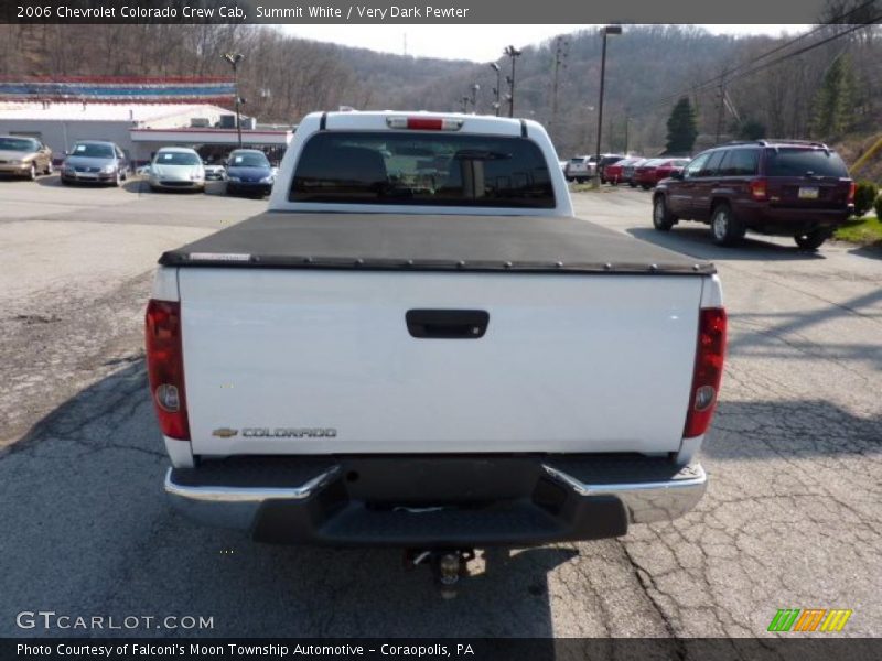 Summit White / Very Dark Pewter 2006 Chevrolet Colorado Crew Cab