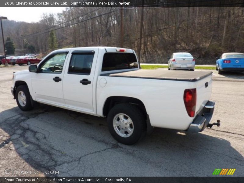 Summit White / Very Dark Pewter 2006 Chevrolet Colorado Crew Cab
