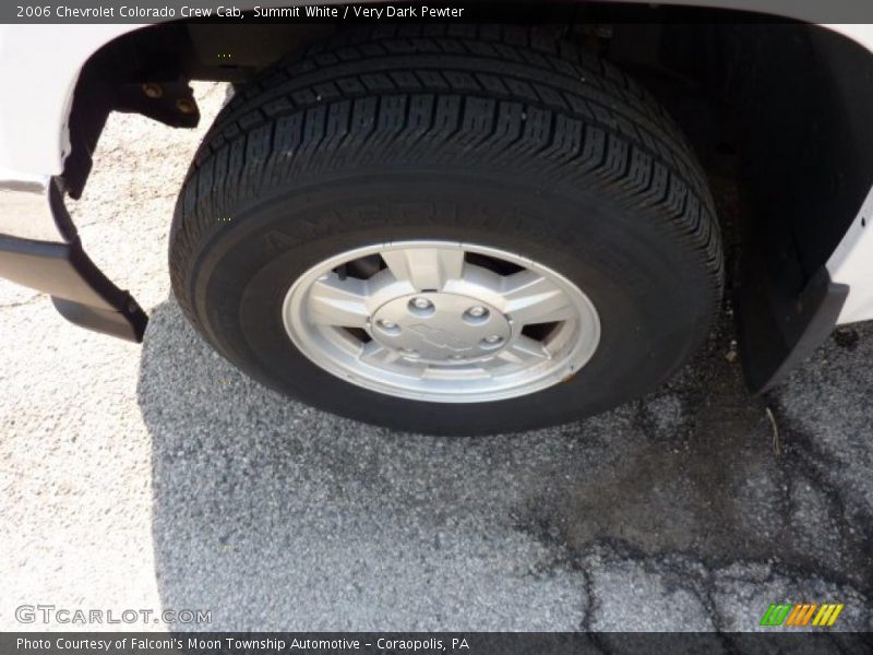 Summit White / Very Dark Pewter 2006 Chevrolet Colorado Crew Cab