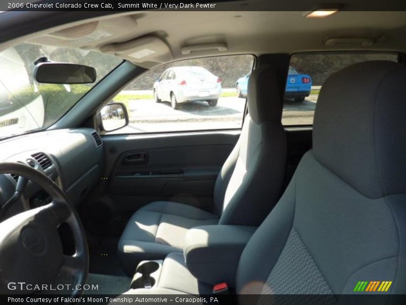 Summit White / Very Dark Pewter 2006 Chevrolet Colorado Crew Cab