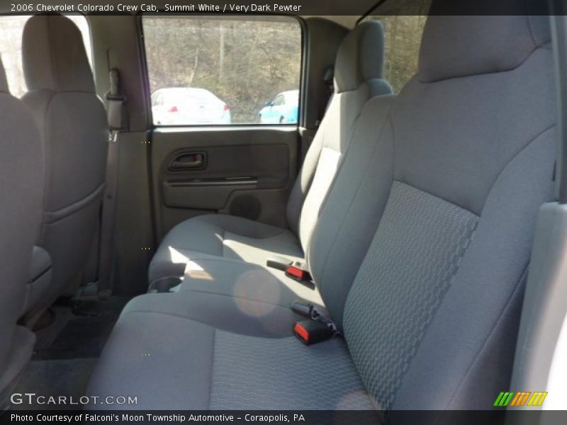 Summit White / Very Dark Pewter 2006 Chevrolet Colorado Crew Cab