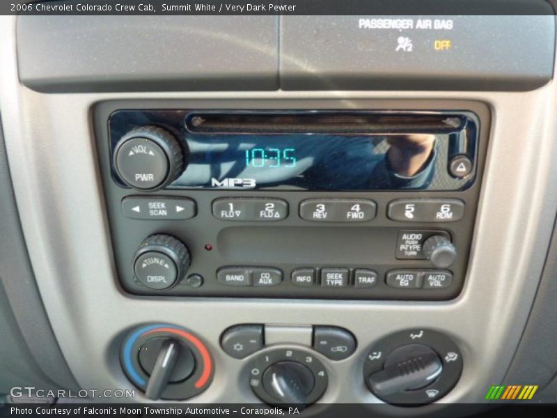Summit White / Very Dark Pewter 2006 Chevrolet Colorado Crew Cab