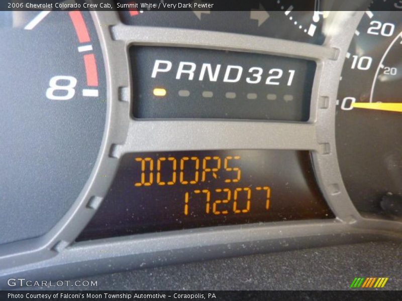 Summit White / Very Dark Pewter 2006 Chevrolet Colorado Crew Cab