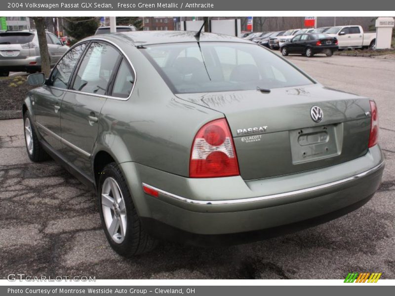 Fresco Green Metallic / Anthracite 2004 Volkswagen Passat GLX Sedan