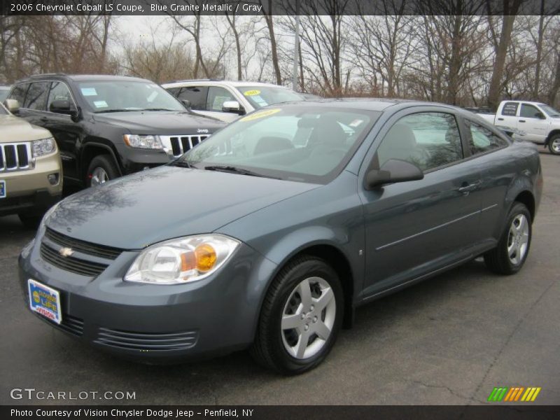 Blue Granite Metallic / Gray 2006 Chevrolet Cobalt LS Coupe