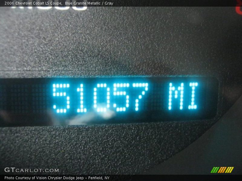 Blue Granite Metallic / Gray 2006 Chevrolet Cobalt LS Coupe