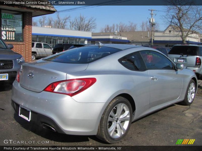 Silverstone / Black 2010 Hyundai Genesis Coupe 2.0T