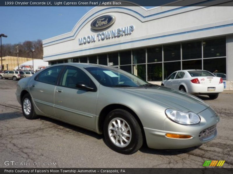 Light Cypress Green Pearl / Agate Black 1999 Chrysler Concorde LX
