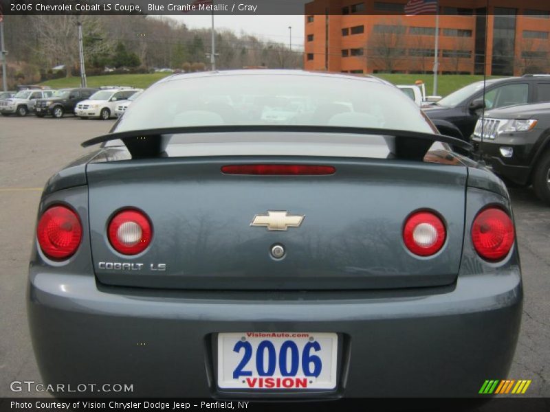 Blue Granite Metallic / Gray 2006 Chevrolet Cobalt LS Coupe