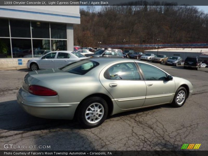 Light Cypress Green Pearl / Agate Black 1999 Chrysler Concorde LX