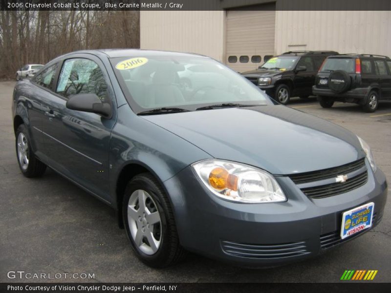 Blue Granite Metallic / Gray 2006 Chevrolet Cobalt LS Coupe