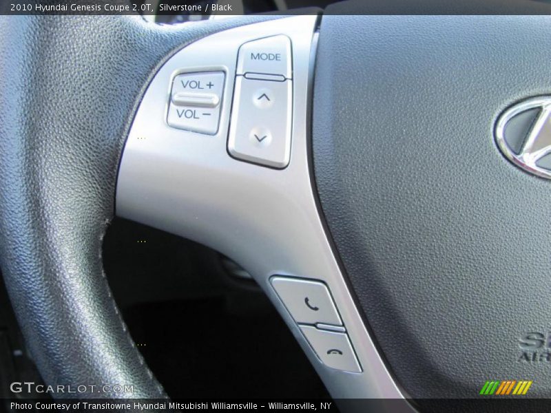 Controls of 2010 Genesis Coupe 2.0T