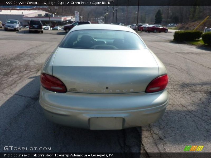 Light Cypress Green Pearl / Agate Black 1999 Chrysler Concorde LX