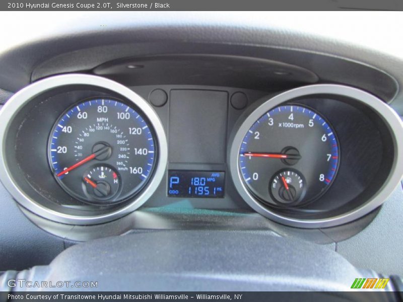  2010 Genesis Coupe 2.0T 2.0T Gauges