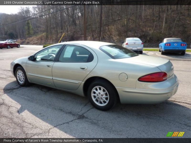 Light Cypress Green Pearl / Agate Black 1999 Chrysler Concorde LX