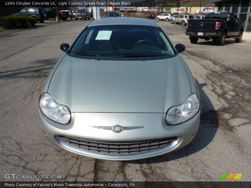 Light Cypress Green Pearl / Agate Black 1999 Chrysler Concorde LX