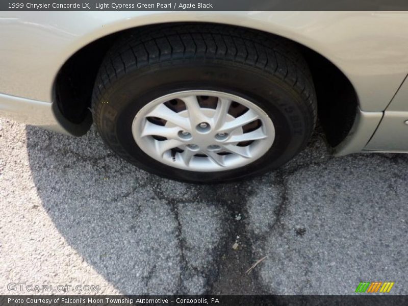 Light Cypress Green Pearl / Agate Black 1999 Chrysler Concorde LX