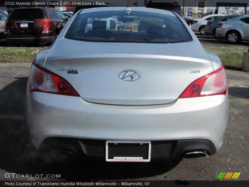 Silverstone / Black 2010 Hyundai Genesis Coupe 2.0T