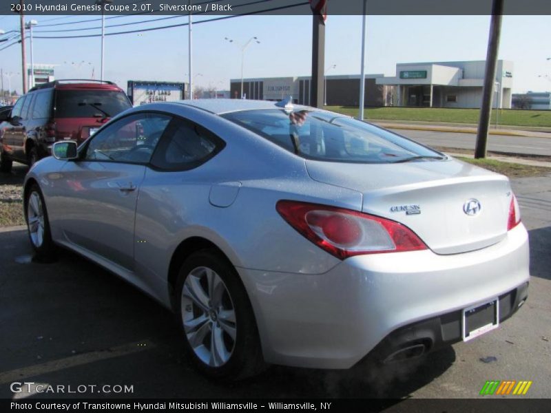 Silverstone / Black 2010 Hyundai Genesis Coupe 2.0T