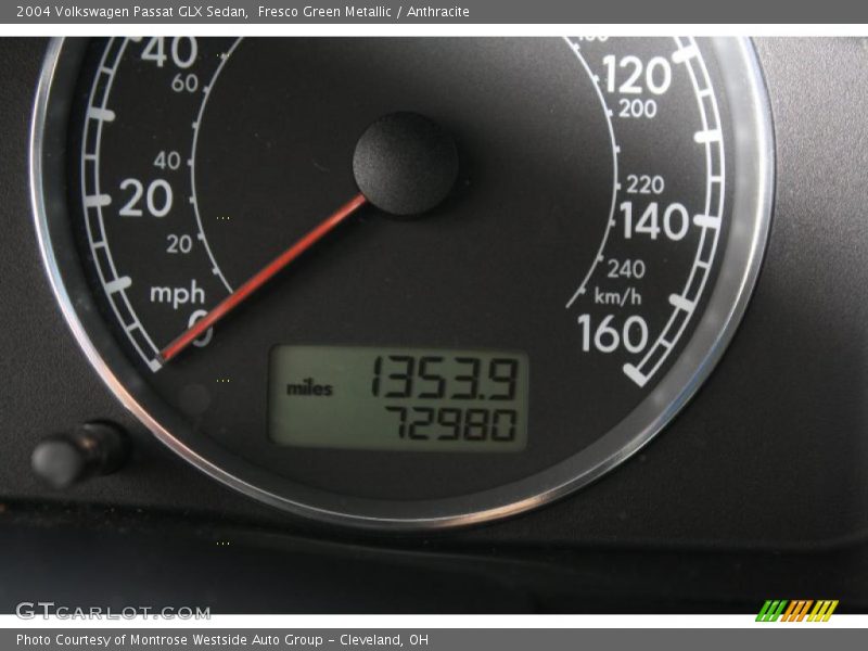 Fresco Green Metallic / Anthracite 2004 Volkswagen Passat GLX Sedan