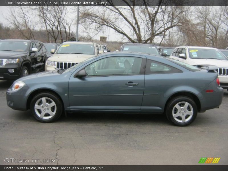 Blue Granite Metallic / Gray 2006 Chevrolet Cobalt LS Coupe