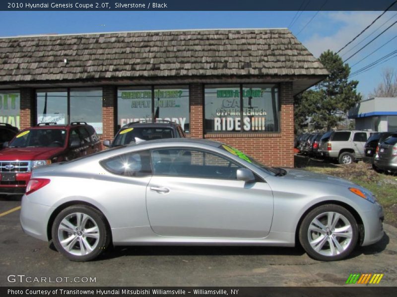 Silverstone / Black 2010 Hyundai Genesis Coupe 2.0T