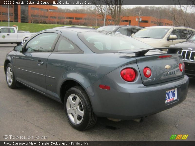 Blue Granite Metallic / Gray 2006 Chevrolet Cobalt LS Coupe