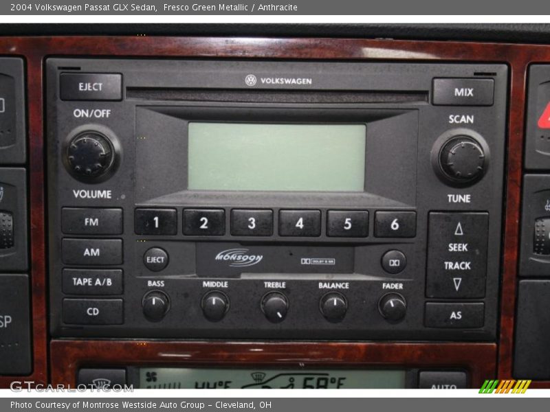 Fresco Green Metallic / Anthracite 2004 Volkswagen Passat GLX Sedan