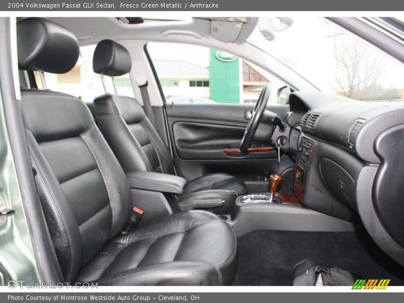  2004 Passat GLX Sedan Anthracite Interior