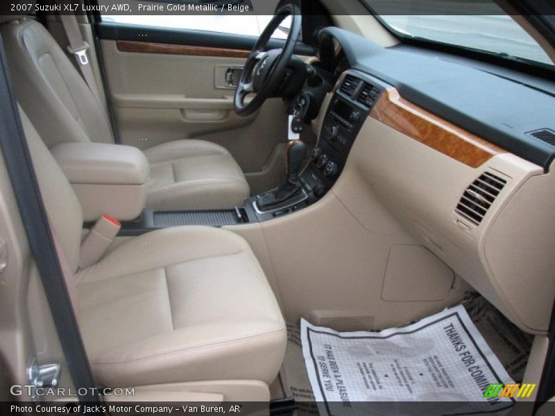  2007 XL7 Luxury AWD Beige Interior