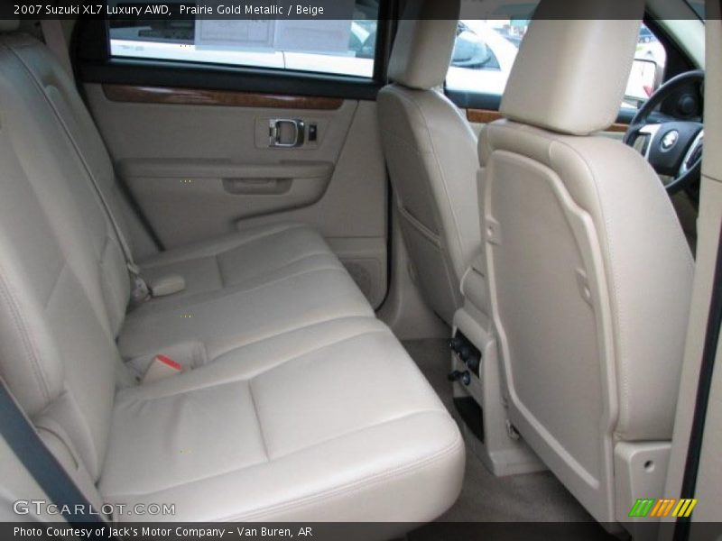  2007 XL7 Luxury AWD Beige Interior